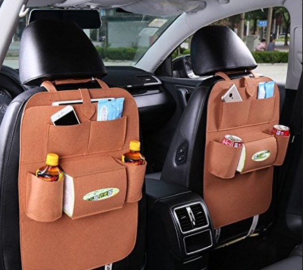 Органайзер на спинку сиденья автомобиля / Накидка на сидение для хранения вещей